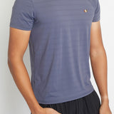 Gavyn Short Sleeve Running Top (Grey)