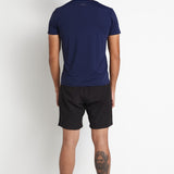 Gavyn Short Sleeve Running Top (Navy)