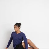 Arlo Men Long Sleeves Top (Navy)
