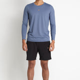Arlo Men Long Sleeves Top (Midnight Blue)
