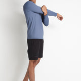 Arlo Men Long Sleeves Top (Midnight Blue)