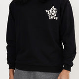 Do What You Love! Long Sleeve Jumper (Black)