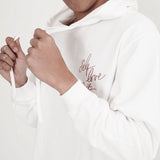 Self Love Club! Long Sleeve Hoodies (White)