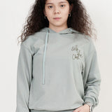 Self Love Club! Long Sleeve Hoodies (Sea Green)