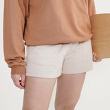 Tayte Sweat Shorts (Almond)