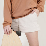 Tayte Sweat Shorts (Almond)