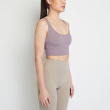 Lydia Women Sports Bra (Dark Violet)