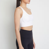 Kaylee Women Sports Bra (White)