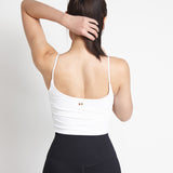 Delilah Women Sports Bra (White)