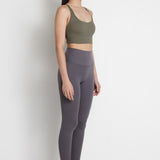 Emory Women Sports Bra (Dark Olive Green)