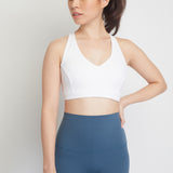 Hadley Women Sports Bra (White)