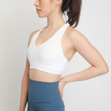 Hadley Women Sports Bra (White)
