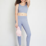 Leilanne Women Sport Bra (Sky Blue)