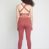 Leilanne Women Sport Bra (Crimson)