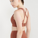 Thalia Women Sports Bra (Caramel)