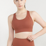 Thalia Women Sports Bra (Caramel)