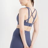 Thalia Women Sports Bra (Steel Blue)
