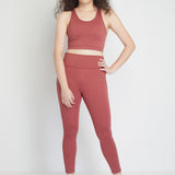 Fenella Women Full Length Legging (Crimson)