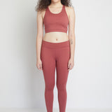 Odelya Women Full Length Legging (Crimson)