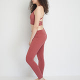 Odelya Women Full Length Legging (Crimson)