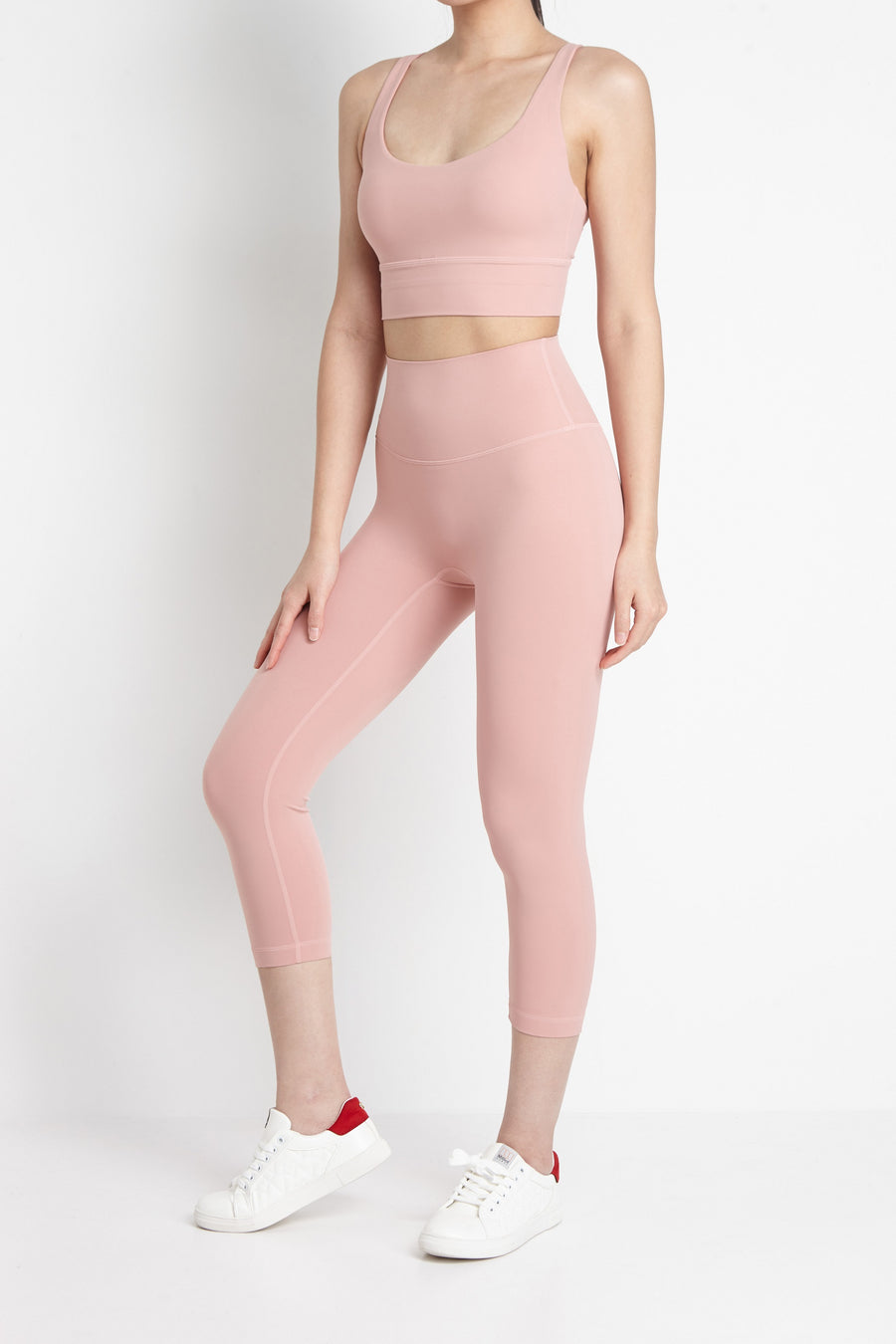Emersyn Women Crop Length - Legging (Pink)