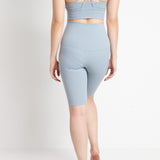 Demi Women Biker Short (Light Blue)