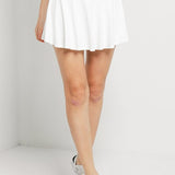 Vigour Tennis Skirt (White)