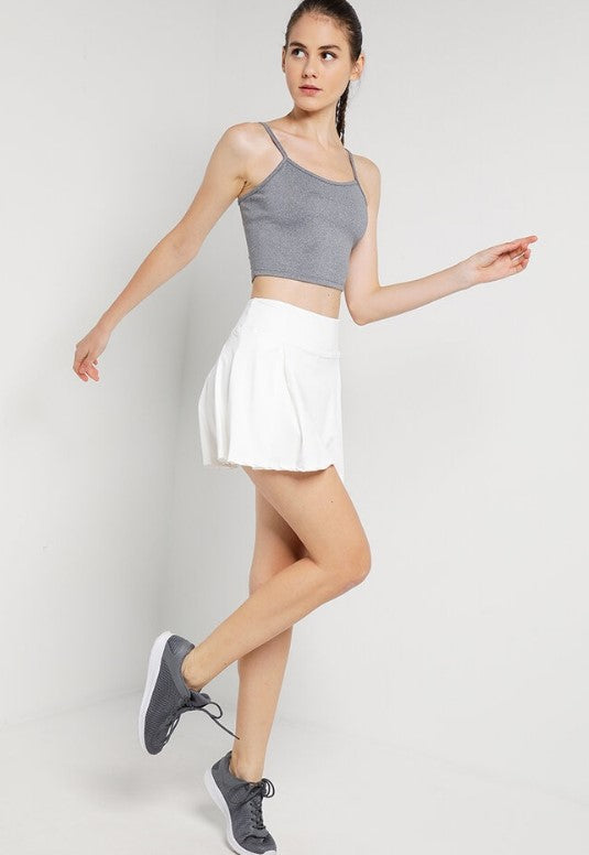 Agility Tennis Skirt (White)