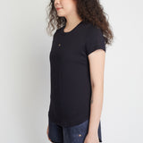 Saylor Women Short Sleeves Top (Black)
