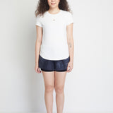 Saylor Women Short Sleeves Top (White)