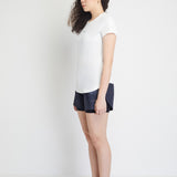 Saylor Women Short Sleeves Top (White)