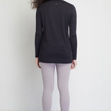 Tamyra Women Long Sleeves Top (Black)