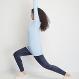 Tamyra Women Long Sleeves Top (Light Blue)