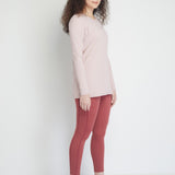 Tamyra Women Long Sleeves Top (Pink)