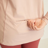 Tamyra Women Long Sleeves Top (Pink)