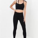 Selene Women Crop Tank (Black)