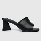 Lyssa Open Toe Heels (Black)