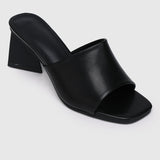 Lyssa Open Toe Heels (Black)