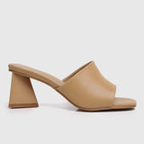 Lyssa Open Toe Heels (Tan)