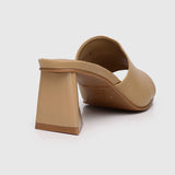 Lyssa Open Toe Heels (Tan)