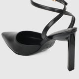 Jessye Pointed Toe Heels (Black)