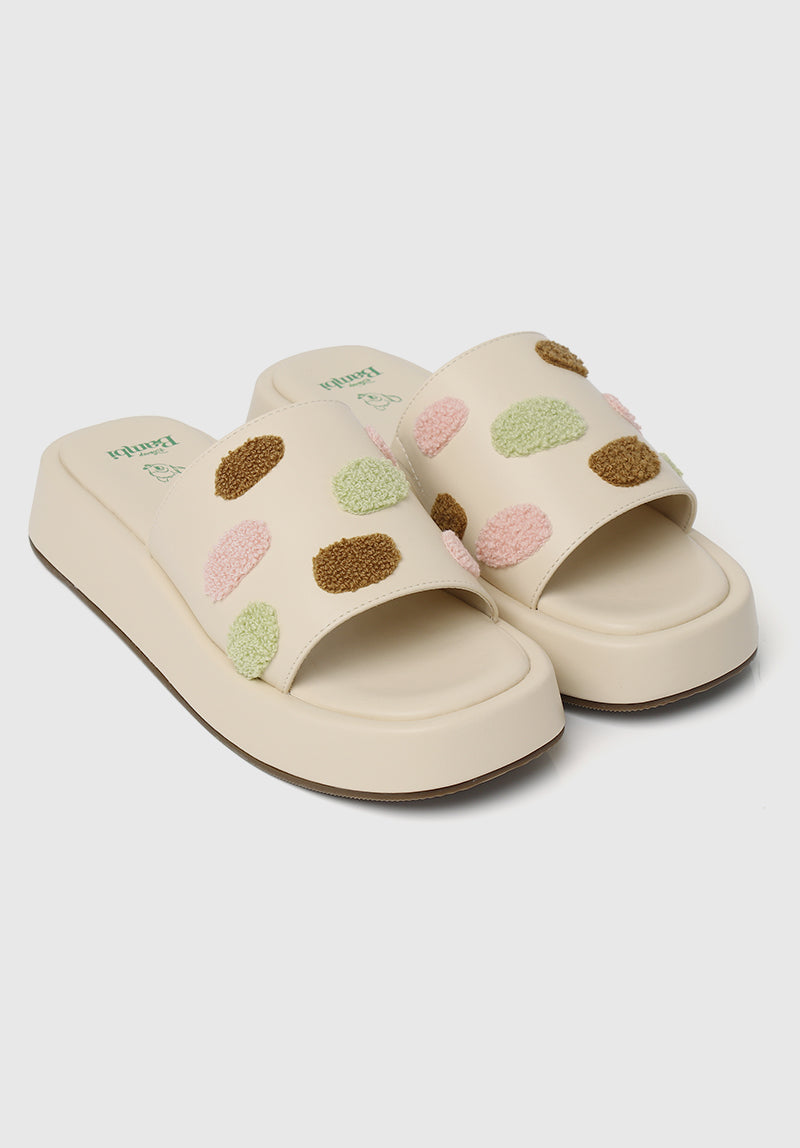 Disney Bambi Dream Big Little One Open Toe Sandals & Flip Flops (Blanched Almond)