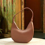 Nurita Harith Njeri Shoulder Hobo Bag (Cinnamon)