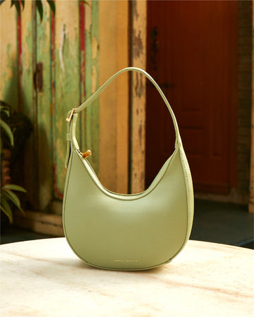 Nurita Harith Njeri Shoulder Hobo Bag (Light Green)