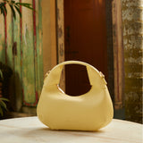 Nurita Harith Norri Small Hobo Bag (Light Yellow)