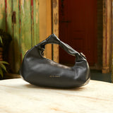 Nurita Harith Nanna Top Handle Puff Bag (Black)