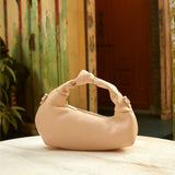 Nurita Harith Nanna Top Handle Puff Bag (Wheat)