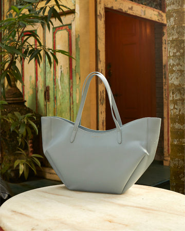 Nurita Harith Neely Structured Tote Bag (Light Blue)
