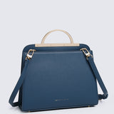 Nurita Harith Nessa Messenger Tote Bag (Steel Blue)