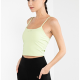 Daphne Women Crop Tank (Light Green)